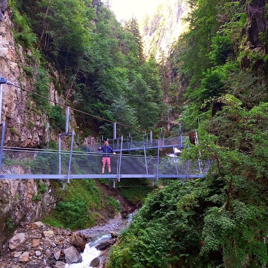 Gorges du Durnand hiken Zwitserland Italië