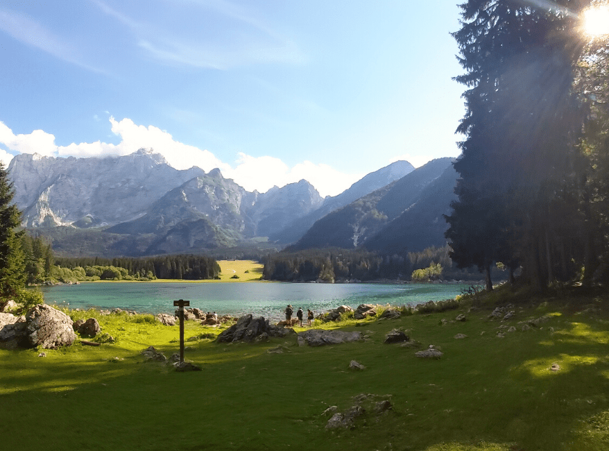 Lago di Fusine Udine Italië