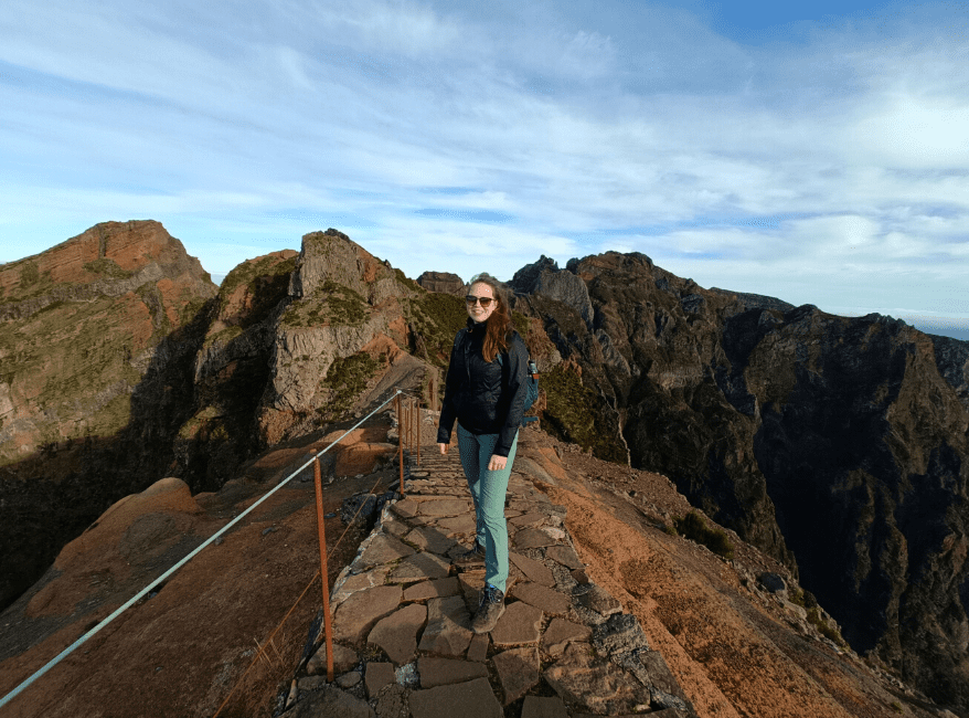 Hiken op Madeira PR1 pico do Ariero Pico Ruivo