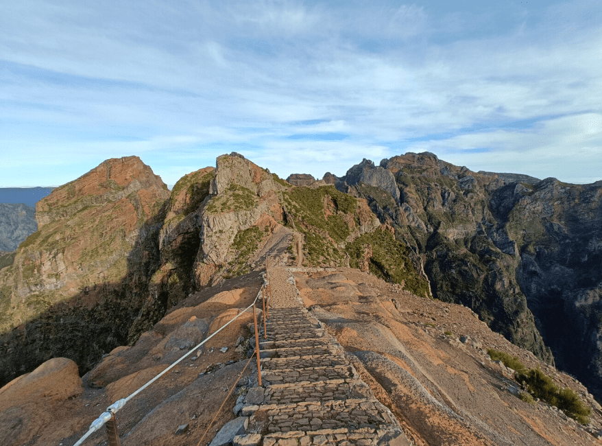 Hiken op Madeira PR1 pico do Ariero Pico Ruivo