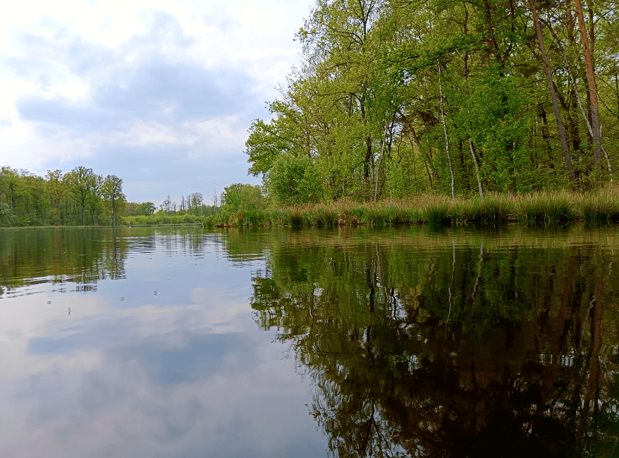 Hiken Belgie Fietsen door het Water