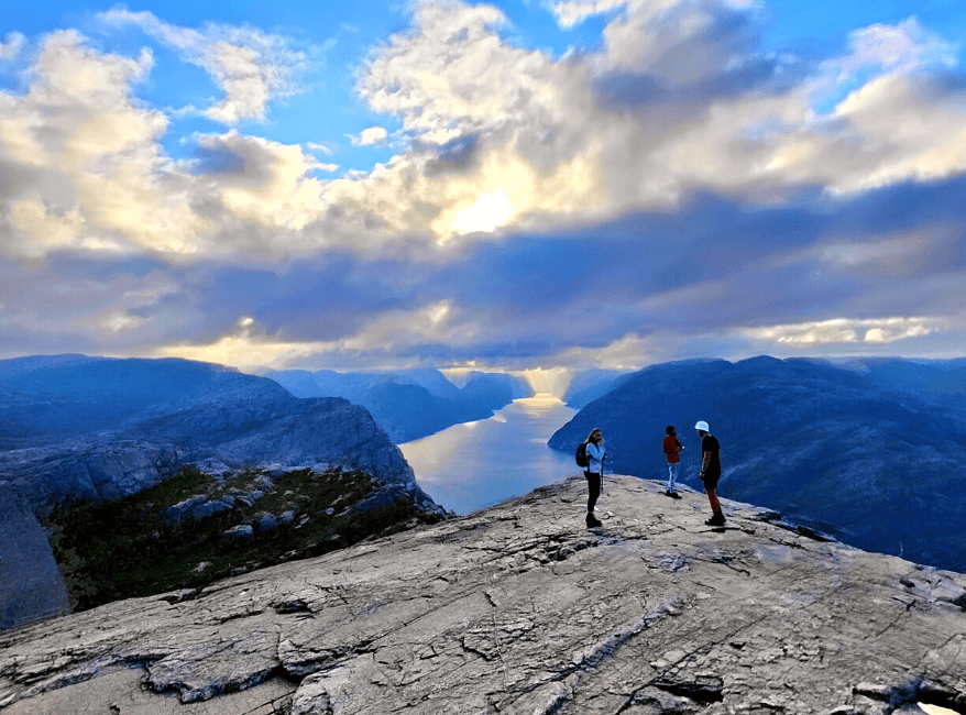 Pulpit Rock Preekstoel hiken in Noorwegen