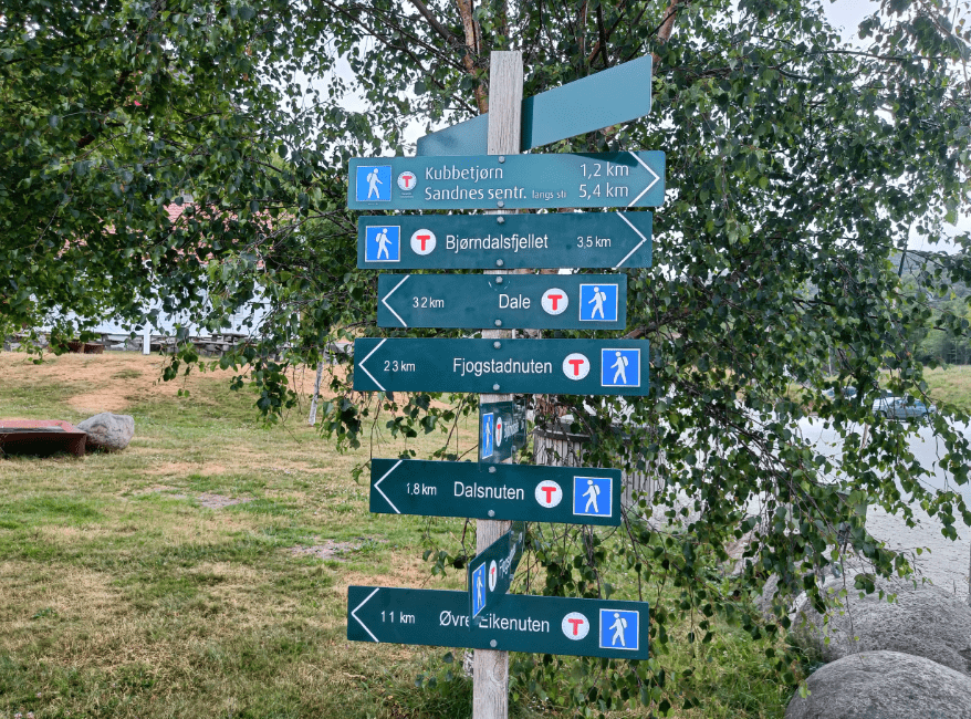 Hiken in Noorwegen Dalsnuten Sandnes routes Gramstad